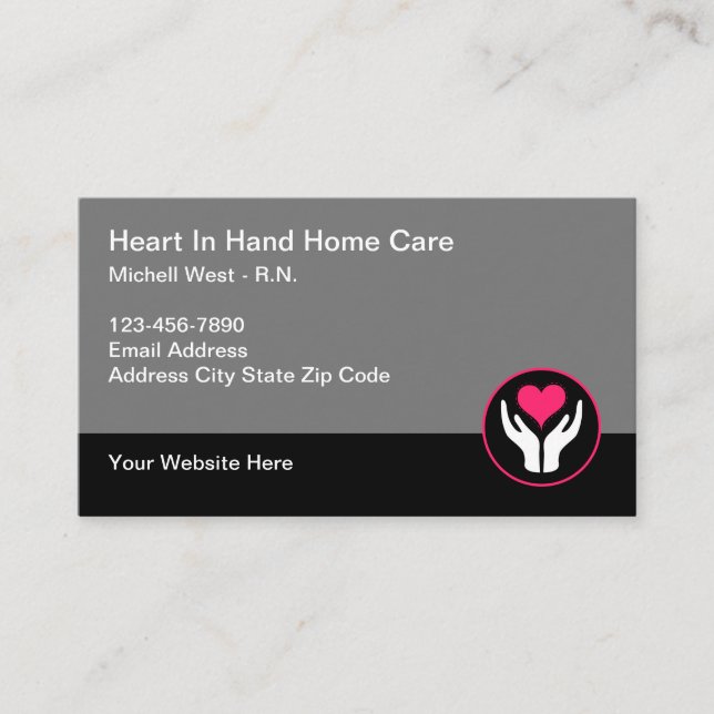 Tarjetas de visita para el símbolo del corazón de  (Anverso)