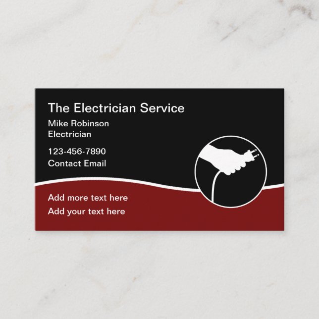 Tarjetas de visita para empresas de reciente diseñ (Anverso)