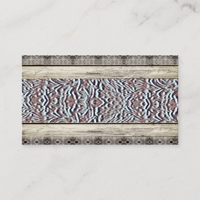 Tarjetas de visita para empresas occidentales con  (Anverso)