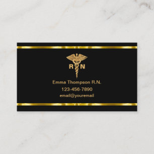 Tarjetas de visita para enfermeras de enfermería r