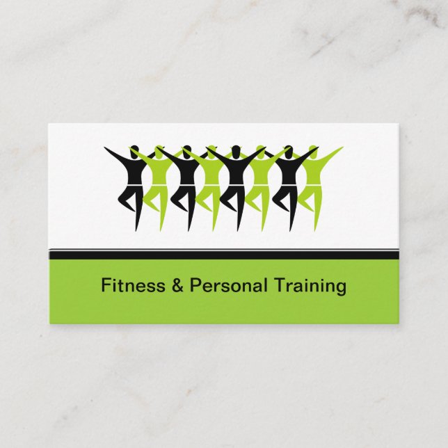 Tarjetas de visita para entrenadores y gimnasios m (Anverso)