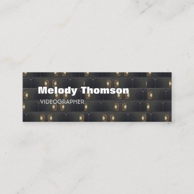 Tarjetas de visita para fotógrafos (Anverso)