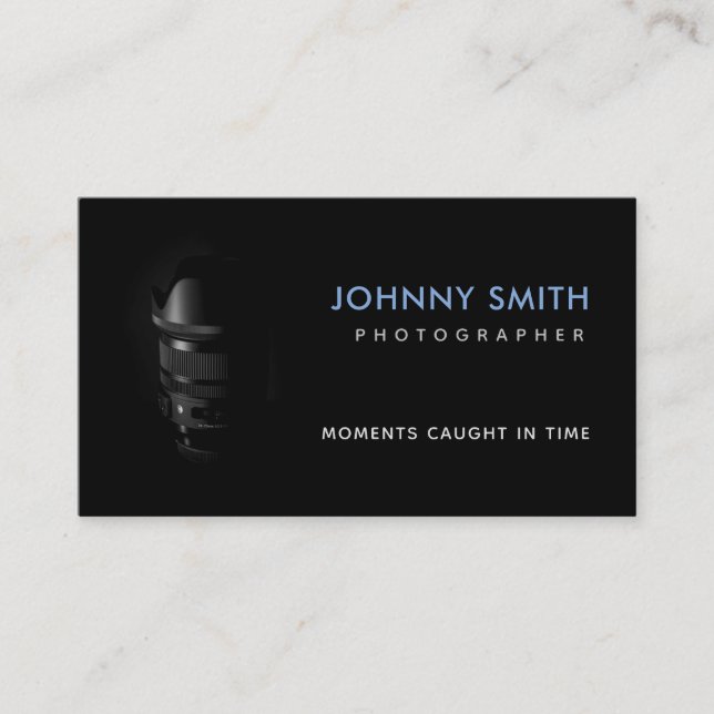 Tarjetas de visita para fotógrafos (Anverso)