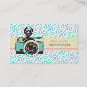 Tarjetas de visita para fotógrafos de cámara de ví