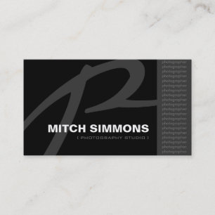 Tarjetas de visita para fotógrafos modernos