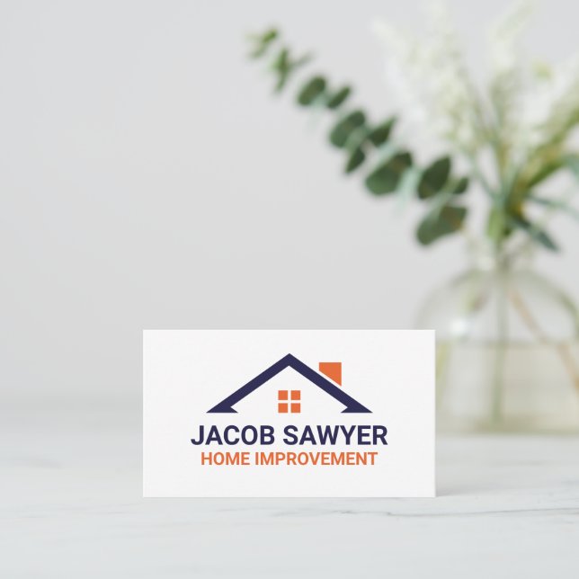 Tarjetas de visita para la mejora del hogar de nar (Anverso de pie)