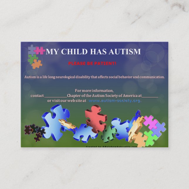 Tarjetas de visita para la tarjeta de visita (Anverso)