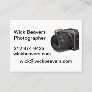 Tarjetas de visita para los Beavers Wick