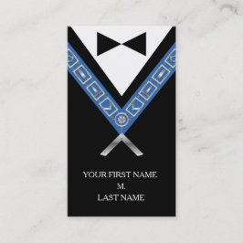 Tarjetas de visita para masonería - Tarjeta masóni