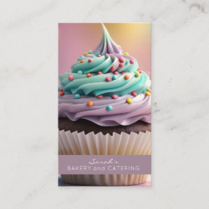 Tarjetas de visita para panadería Baker