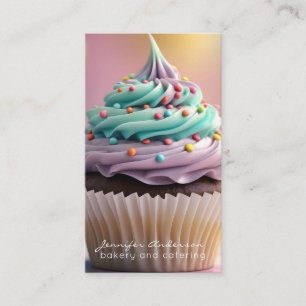 Tarjetas de visita para panadería Baker