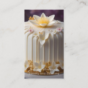 Tarjetas de visita para panadería Baker