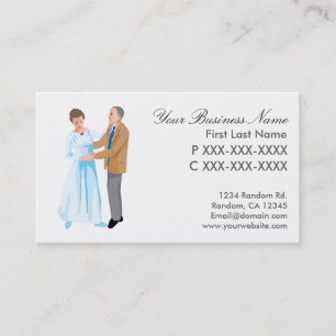Tarjetas de visita para parejas de baile