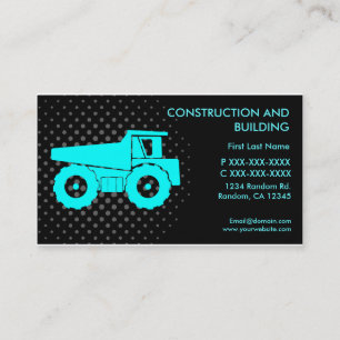 Tarjetas de visita para personalizados de construc