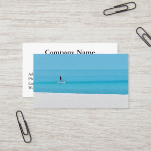 Tarjetas de visita para surfistas tranquilas