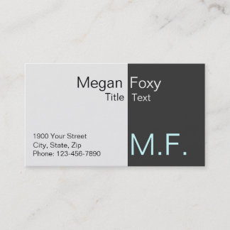 Tarjetas de visita para talento