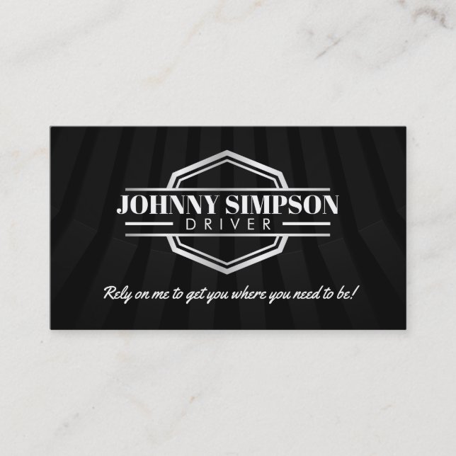 Tarjetas de visita para taxistas (Anverso)