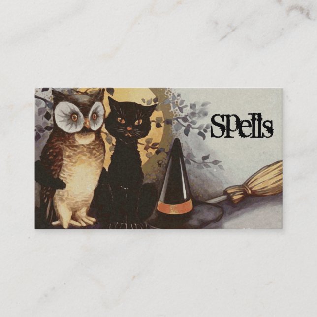 Tarjetas de visita para una bruja (Anverso)