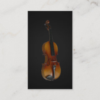 Tarjetas de visita para violinistas