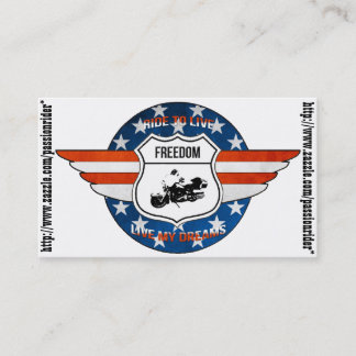 Tarjetas de visita PassionRider