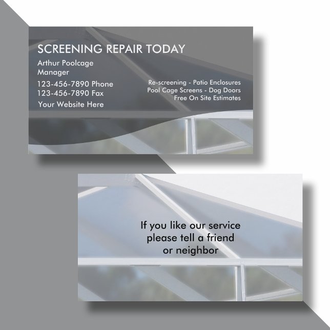 Tarjetas de visita Patio de recuperación (Subido por el creador)