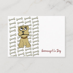 Tarjetas de visita, Perros en crecimiento y tarjet