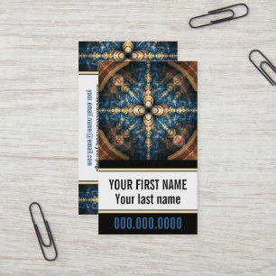 Tarjetas de visita personal del portal