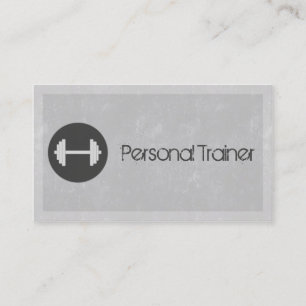 Tarjetas de visita personales de la aptitud del