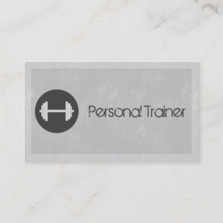 Tarjetas de visita personales de la aptitud del