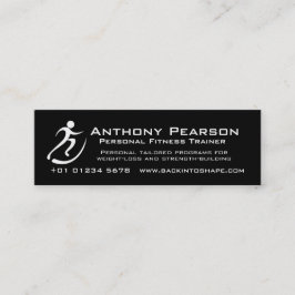 Tarjetas de visita personales de la promoción del