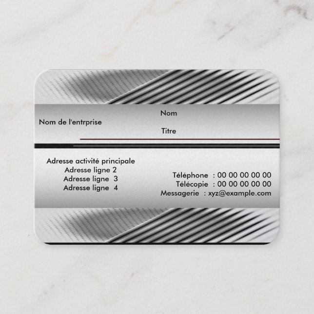 tarjetas de visita personalizadas (Anverso)