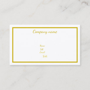 Tarjetas de visita personalizadas