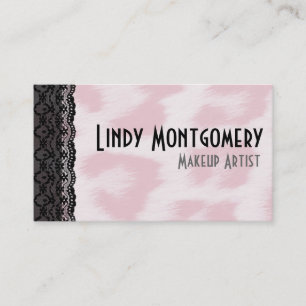Tarjetas de visita personalizadas impresión rosada