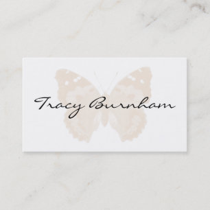 Tarjetas de visita personalizadas para mariposas B