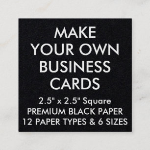 Tarjetas de visita personalizadas personalizado de