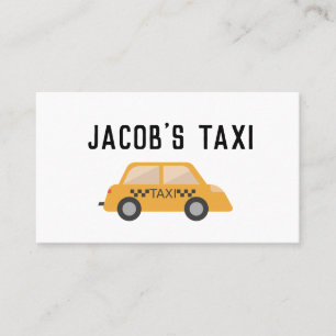 Tarjetas de visita personalizadas TAXI CAB