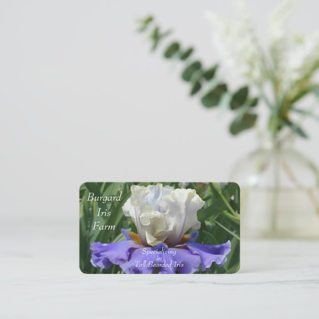 Tarjetas de visita personalizado (Anverso de pie)
