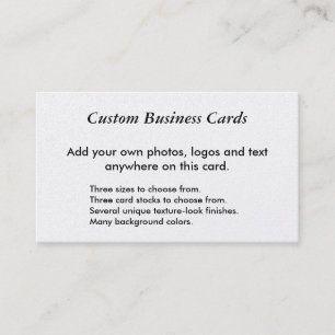 Tarjetas de visita personalizado