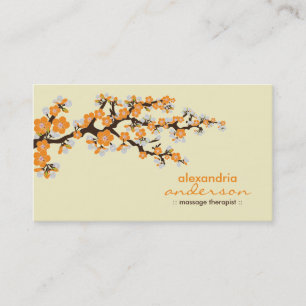Tarjetas de visita Personalizado Cherry Blossom (n