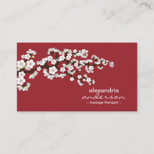 Tarjetas de visita Personalizado Cherry Blossom (r