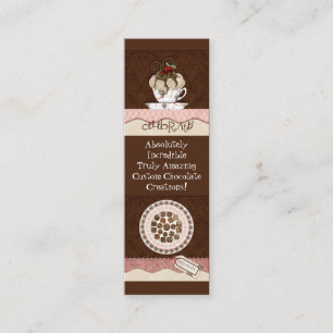 Tarjetas de visita personalizado Chocolate Sweet S
