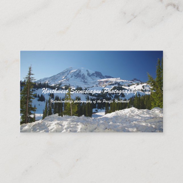 Tarjetas de visita Personalizado con foto (Anverso)