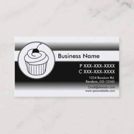 Tarjetas de visita personalizado de bizcochito bla