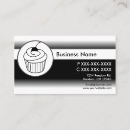 Tarjetas de visita personalizado de bizcochito bla