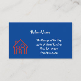 Tarjetas de visita Personalizado de colores patrió