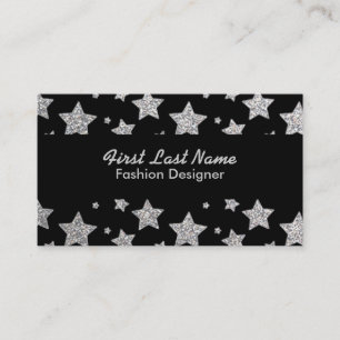Tarjetas de visita personalizado de estrellas de p