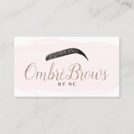 Tarjetas de visita Personalizado de Ombre Brows