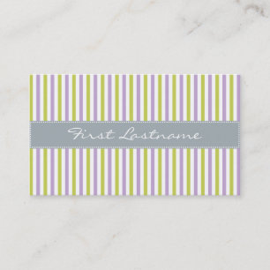 Tarjetas de visita personalizado Fuchsia & Lime St