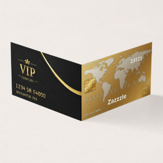 Tarjetas de visita Personalizado Gold Premium