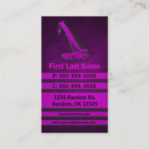 Tarjetas de visita personalizado grunge rosa grung